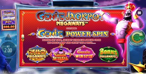 Jogar Genie Jackpots Megaways com Dinheiro Real